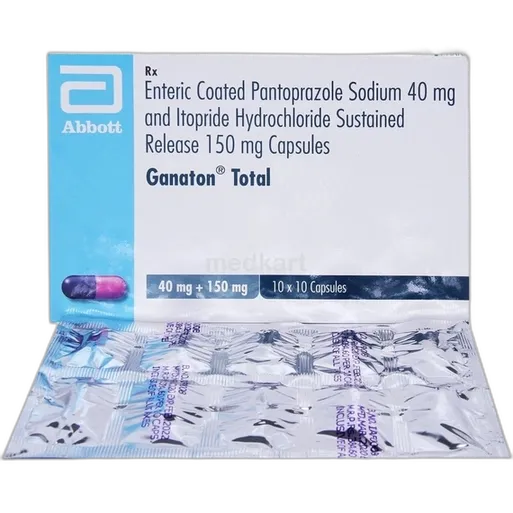 ganaton total capsule 10's